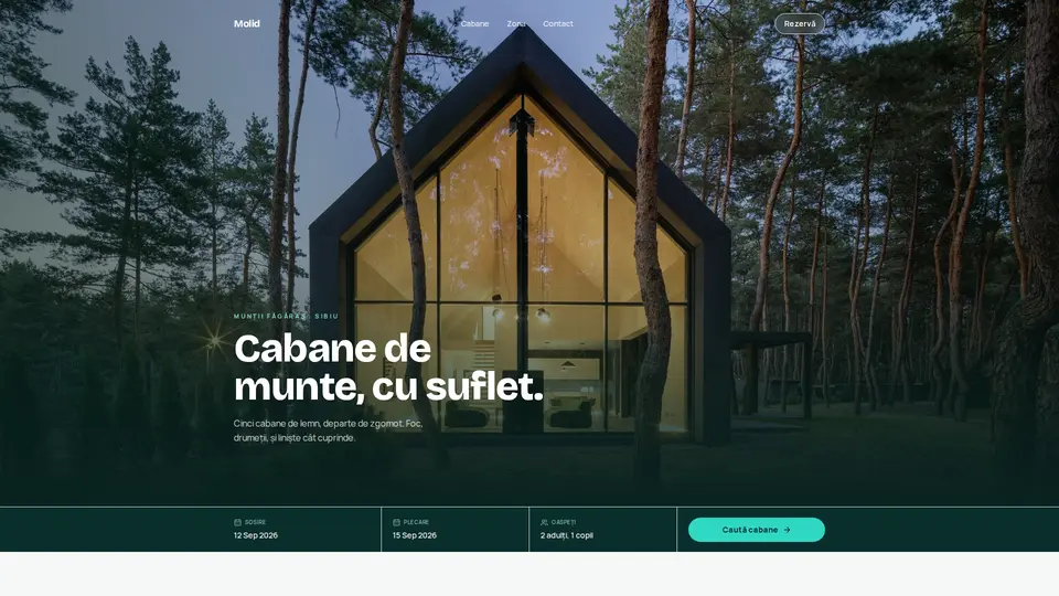 Exemplu de site pentru turism, construit de fă-țisite.ro